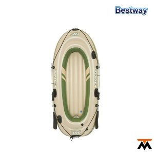 Bote Inflable Voyager 300 Con Remos Aluminio