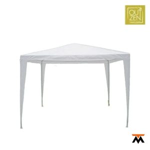 Gazebo Outzen 3 X 4 X 2,50 Mts Rafia Blanco 