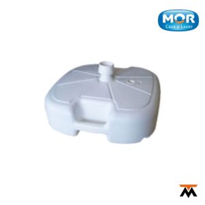 Base para sombrilla Mor blanca