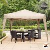 Gazebo Plegable 2x3 Poliéster Natural