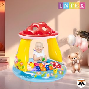 Pelotero inflable honguito