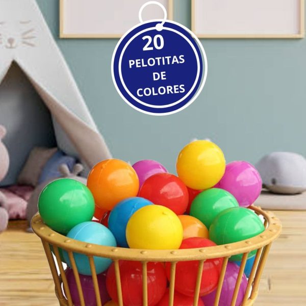 1. PACK x20 PELOTITAS – Colores, seguridad y desarrollo en cada juego