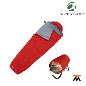 Bolsa de Dormir Alpha Camp Momia 200 gr 80 x 220 Cm