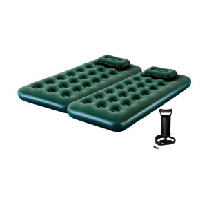 10) Set de 2 Colchones Inflables de 1 plaza Nepal de 185 x 76 x 22 Cm