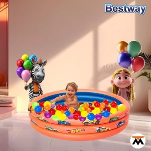 Pelotero Inflable Bestway Hot Wheels