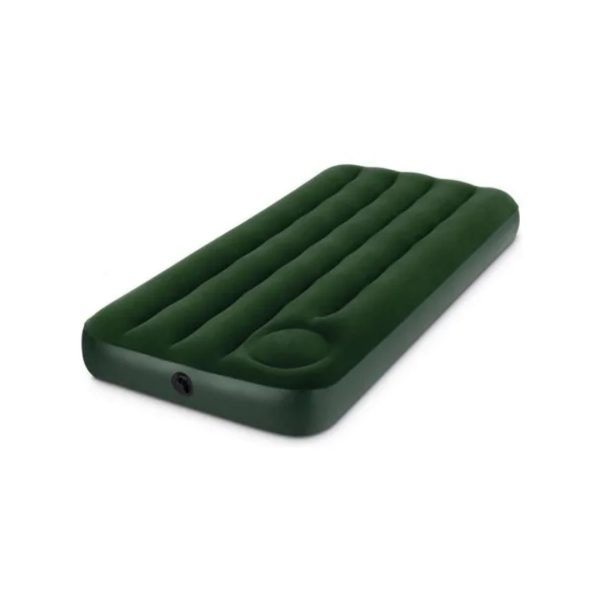 Colchón Inflable INTEX 1 Plaza con Inflador Interno de 185 x 76 x 22 cm