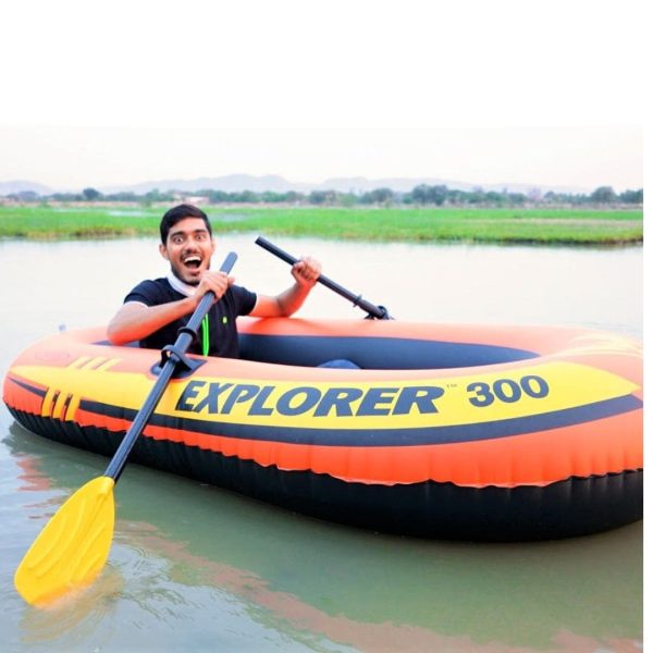 Bote Inflable Explorer 300 Intex – Versatilidad para días de sol y juego