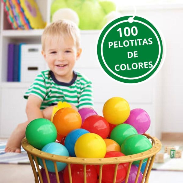 PACK x100 PELOTITAS – Juego real, aprendizaje verdadero