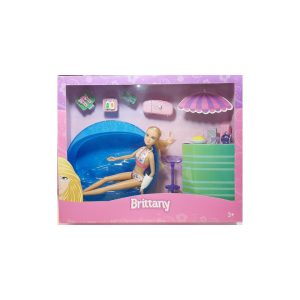 Muñeca Brittany con pileta – Diversión bajo el sol todo el año