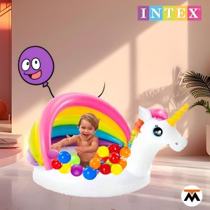 Pelotero Pileta Inflable INTEX Unicornio