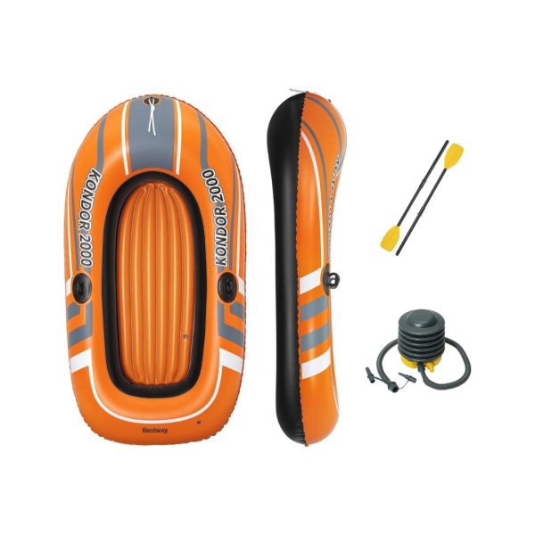 Bote Inflable Bestway Kondor 2000 Set – Diversión completa para chicos en cada salida