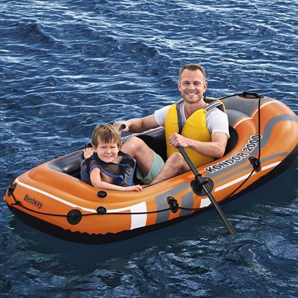 Bote Inflable Bestway Kondor 2000 Set – Diversión completa para chicos en cada salida