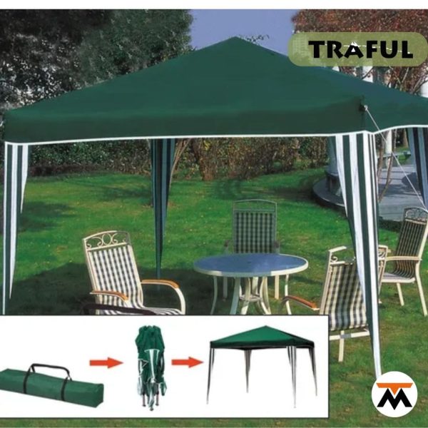 Gazebo Plegable 3 x 3 Impermeable