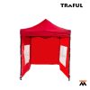 Gazebo Plegable Traful 2 x 2 Rojo con Laterales