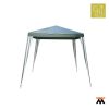 Gazebo fijo 2.40 x 2.40 rafia verde OUTZENT
