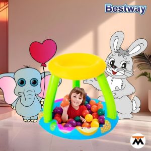 Pelotero Bebé con Techo Frutal BESTWAY