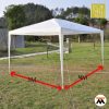 Gazebo de Rafia 4x3 mt Básico Blanco OUTZENT
